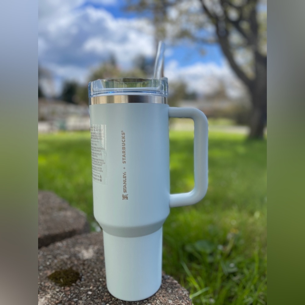Stanley X Starbucks Spring Blue 40oz Tumbler